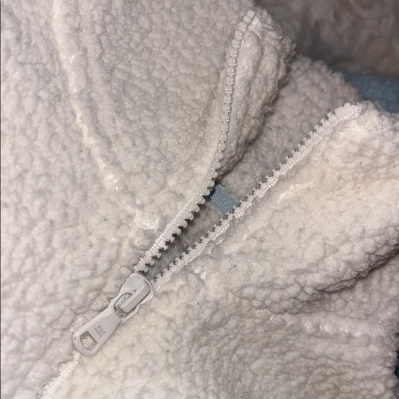 Gilly Hicks Mountain Scene Sherpa Quarter-Zip Sweatshirt, Size S - Picture 13 of 16